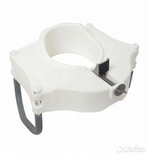 Сиденье (насадка) на унитаз с поручнями