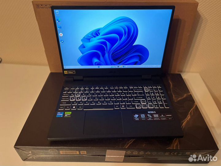 Новый игровой ноутбук Acer Nitro 5 AN515-58-527U