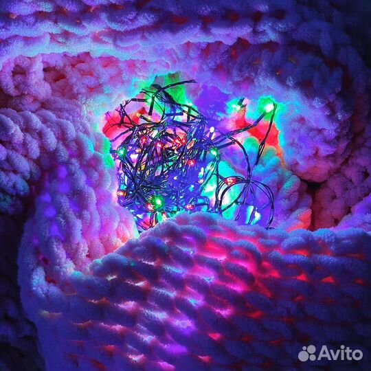 Плед из Alize Puffy