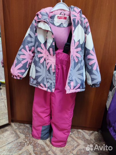 Демисезонный костюм для девочки 116