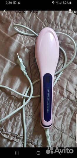 Элекро-расческа выпрямитель волос