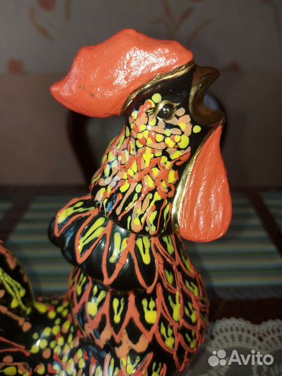 Петух графин кувшин штоф керамический