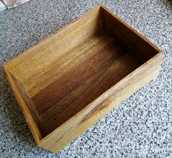 Ящик дерево mango H&M