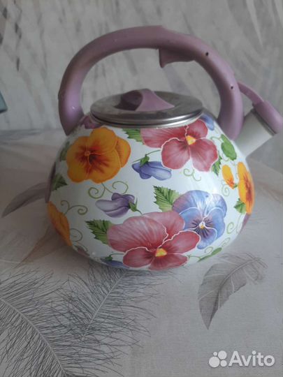 Чайник со свистком. Пойдёт для дачи