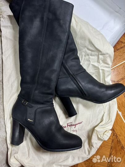Сапоги зимние salvatore ferragamo оригинал