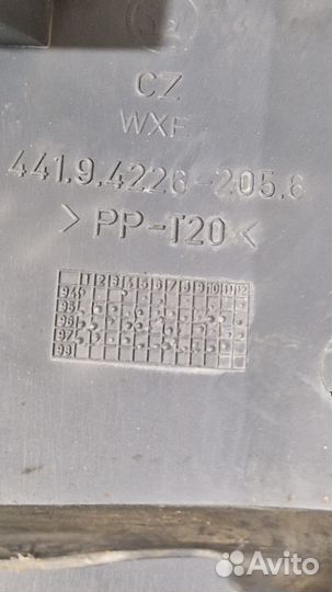 Пластик салона Skoda Felicia 1998