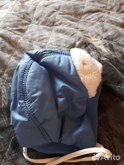 Шапка ушанка зима 44 размер