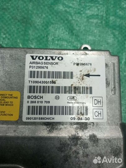 Блок управления airbag Volvo P31295676