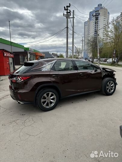 Lexus RX 2.0 AT, 2018, битый, 120 000 км