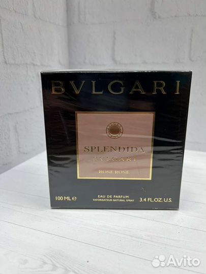 Парфюмерная вода bvlgari splendida rose rose