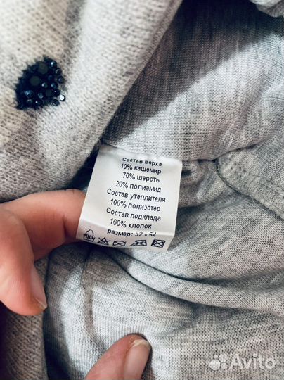 Шапка зимняя Totti 52 для девочки шерсть кашемир