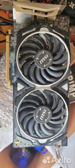 Видеокарта rx580 8gb