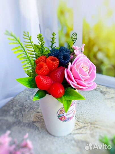 Букет из мыла