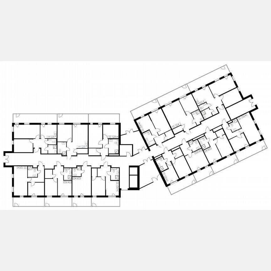 1-к. апартаменты, 49,2 м², 1/6 эт.