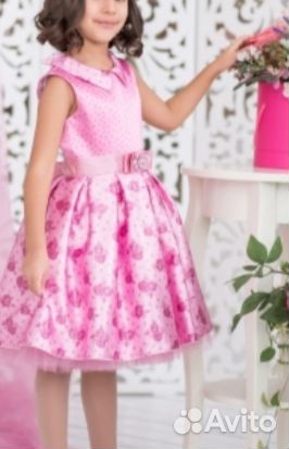 Платье для девочки 116-122