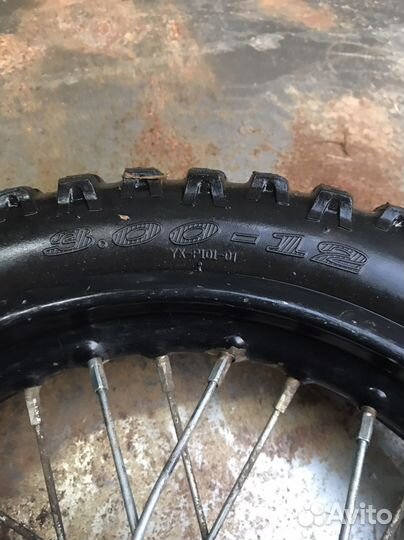 Колесо в сборе на пит байк