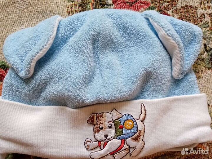 Шапочка детская теплая