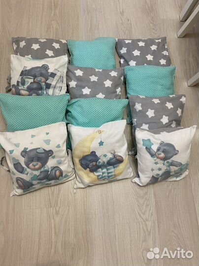 Бортики в детскую кроватку