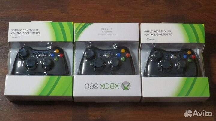 Джойстики для Х-BOX 360 Беспроводные / Проводные