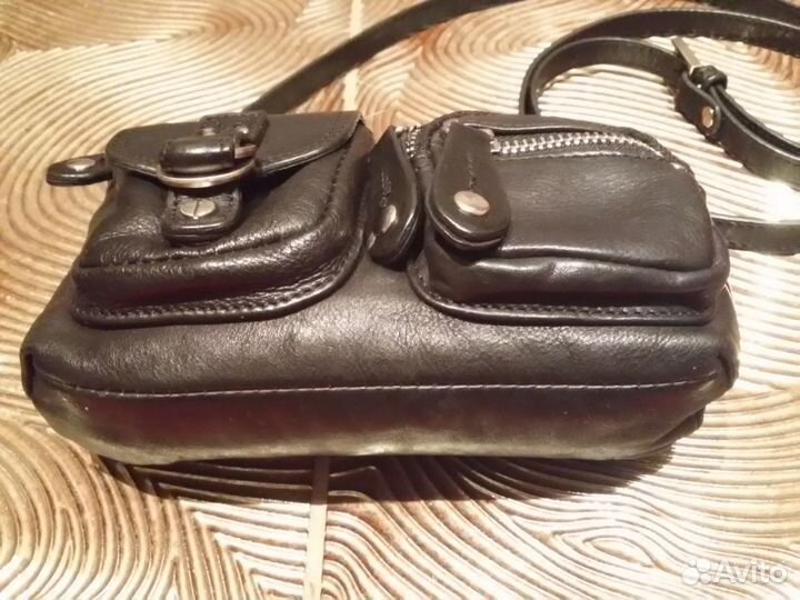 Кожаная сумка Кроссбоди Jo and Mr. Joe