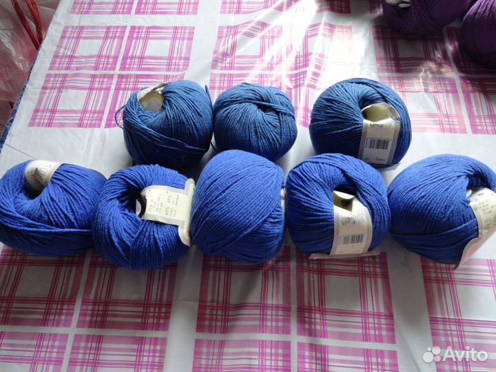 Хлопок/акрил пряжа