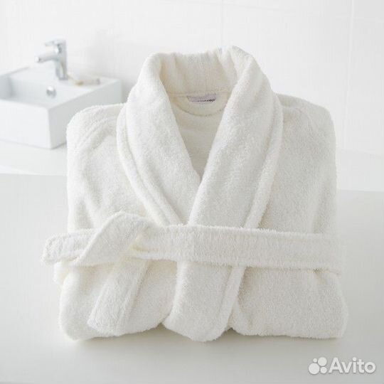 Халат махровый отбеленный для гостиниц и отелей