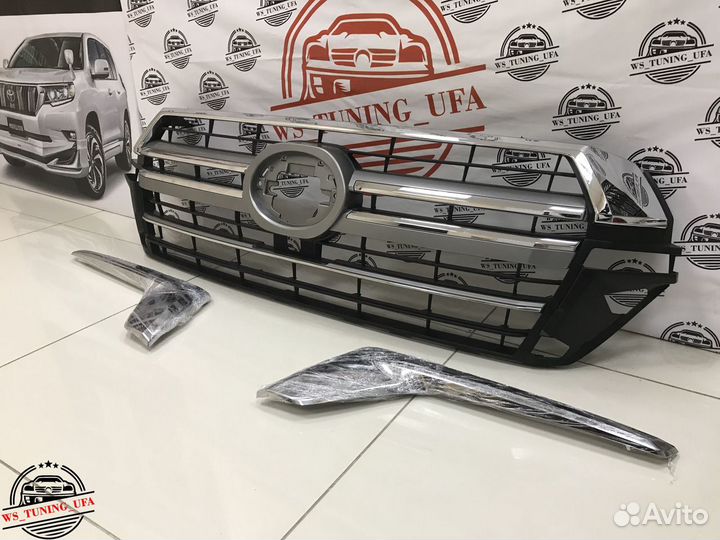 Решетка радиатора toyota land cruiser 200 C718