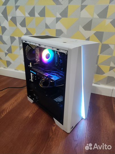 Компьютер Intel xeon 2650v2/rx570 8gb/SSD