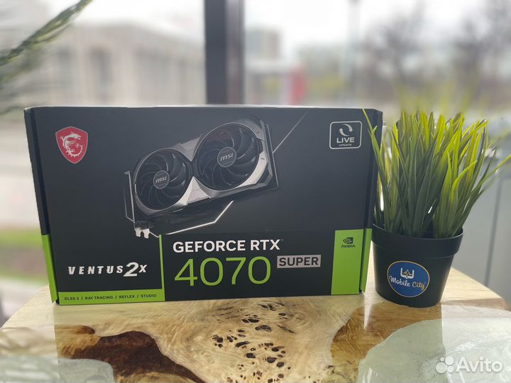 Видеокарта GeForce RTX 4070 super 12Гб Новая