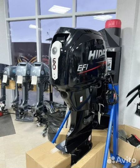 Лодочный мотoр Hidea hdef60FEL-T EFI Рассрочка