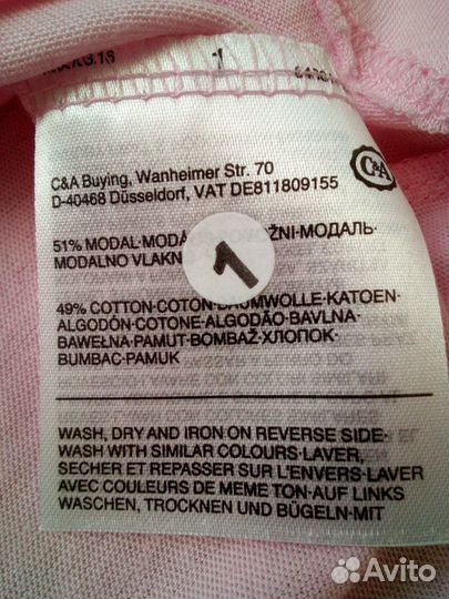 Футболка женская 42 48 новая Германия