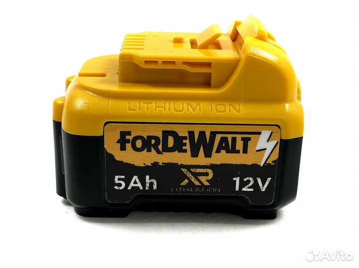 Аккумулятор для шуруповёрта DeWalt 12V 5Ah