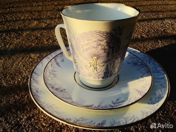 Кофейное трио. Одуванчик. лфз. СССР