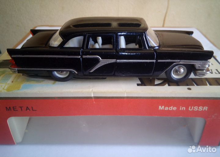 Чайка Газ-13, металл, А15, М1:43, без ми, 1982 г