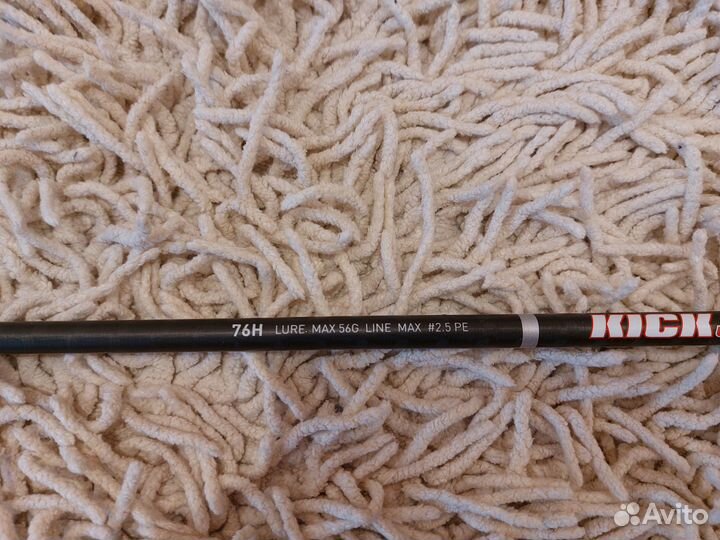 Продам спиннинг Narval Kick Jig 76H до 56g