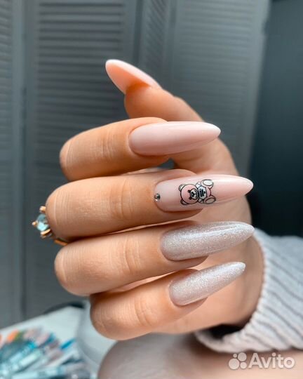 Гель лак,наращивание ногтей
