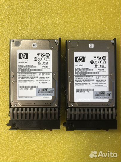 Жесткий диск HP 146GB 6G 10K SAS 2.5 P№ 512544-004