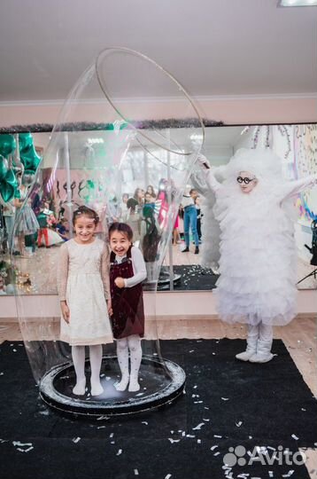 Шоу мыльных пузырей В крыму