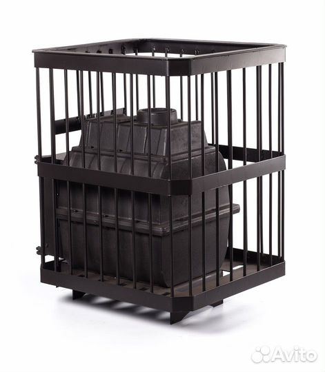 Банная печь чугунная без выноса