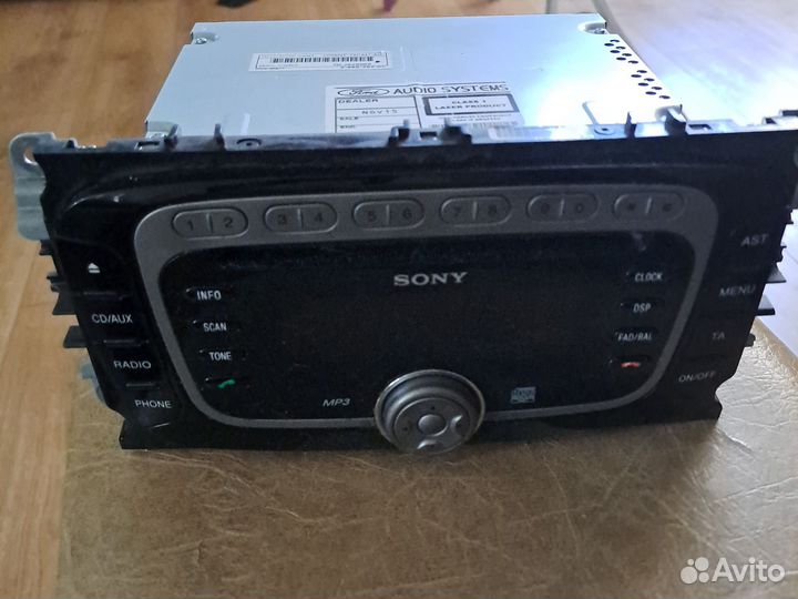 Магнитола ford focus 2 sony