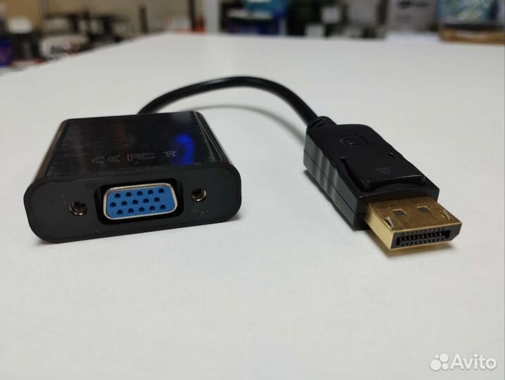 Адаптеры разные hdmi-VGA,DVI-D на VGA и т.д. много