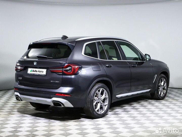 BMW X3 2.0 AT, 2022, 50 171 км