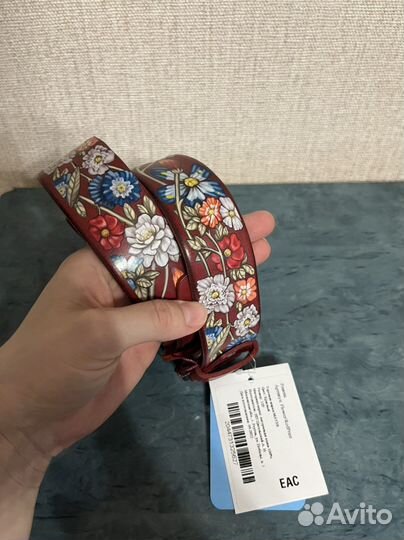 Ремень из натуральной кожи женский