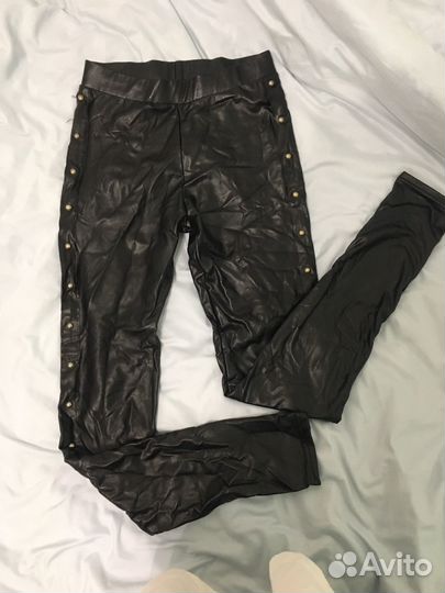 Кожаные лосины