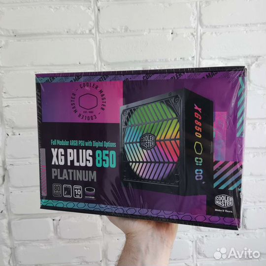 Блок питания Cooler Master XG850 Plus Platinum