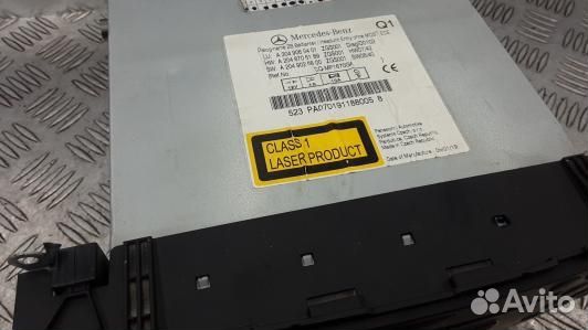 Магнитола mercedes benz C-class W204 (1DN01I401)