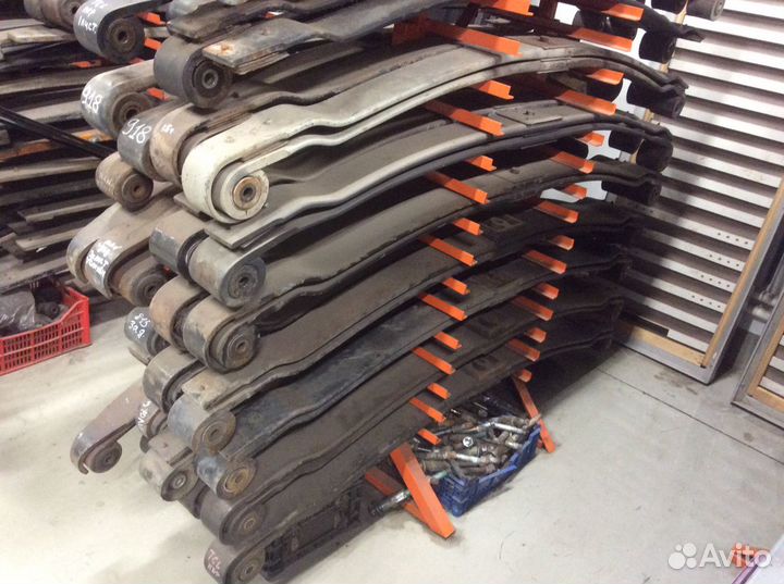 Рессора передняя двухлистовая Ман Тгл Man Tgl