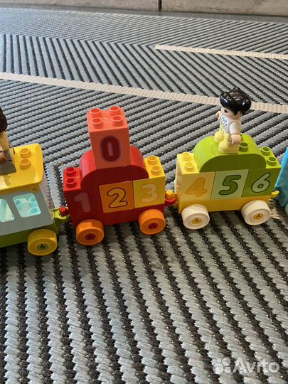Lego duplo поезд