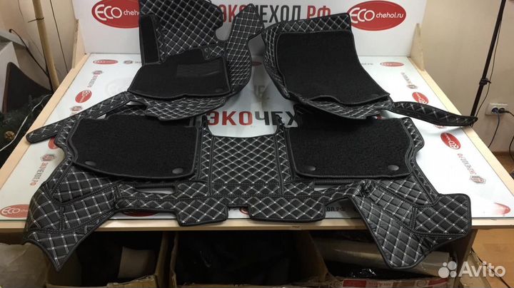 3D Коврики Haval Салон Багажник из Экокожи