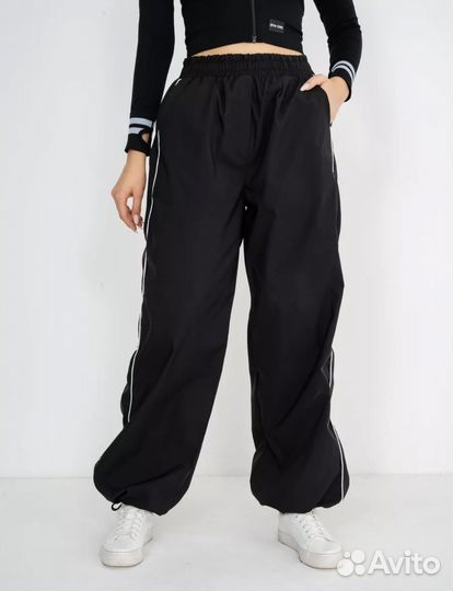 Спортивные штаны широкие оверсайз Y2K